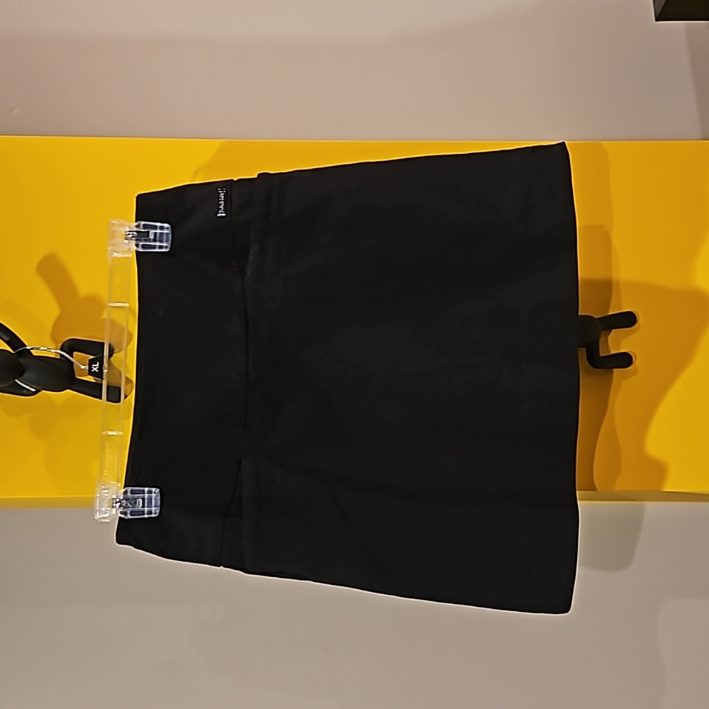 Small black skort